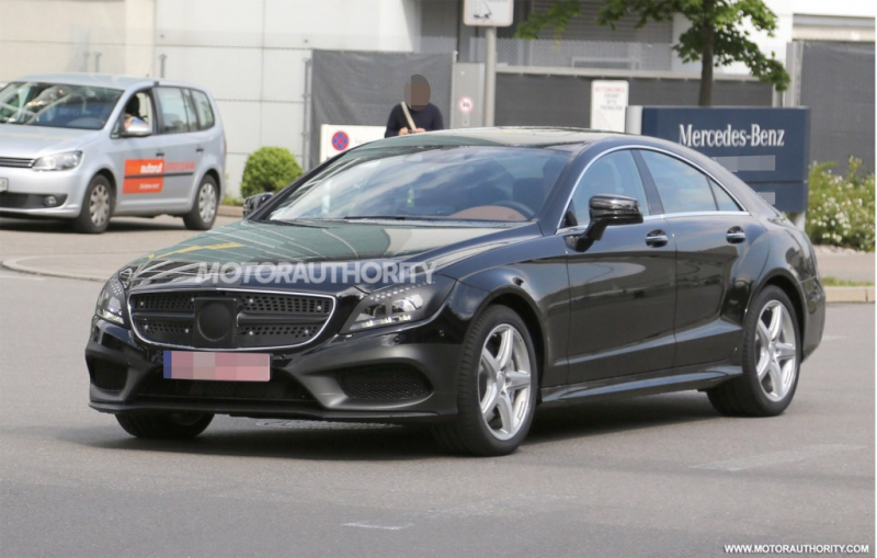 2015 Mercedes-Benz CLS-Class Spy Shots (With Interior)