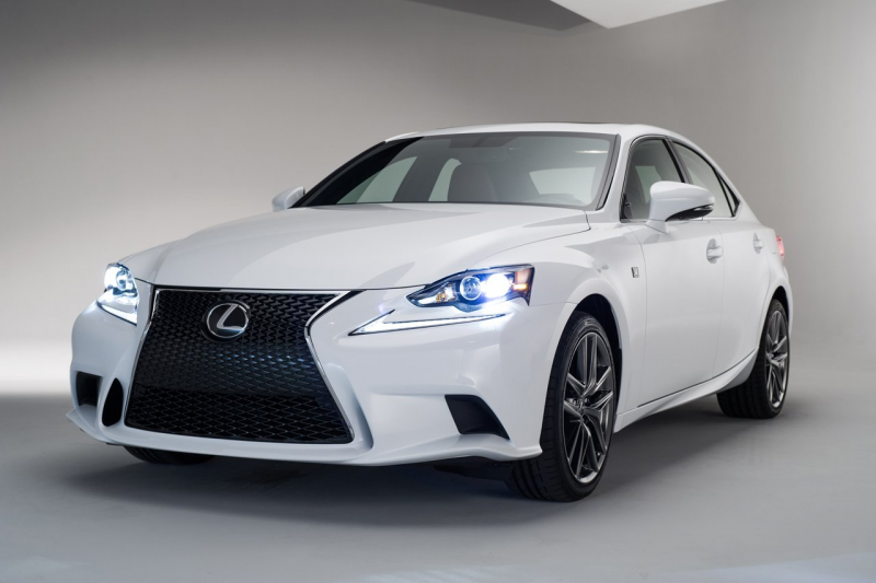 Lexus Releases Official 2014 IS F Sport Images before Detroit Reveal