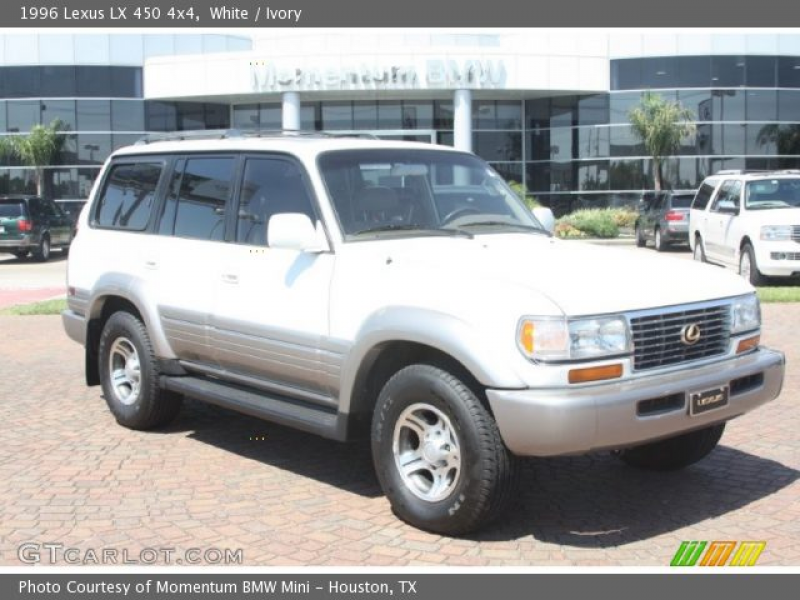 1996 Lexus LX 450 4x4 in White. Click to see large photo.