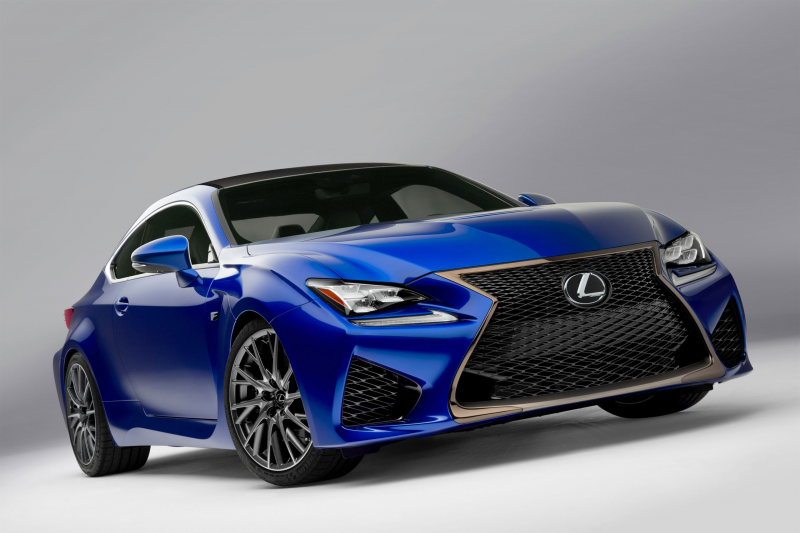 Lexus RC F High-Performance Coupe Revealed