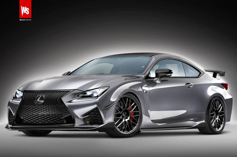 ... Lexus RC FS coupe by merging the “standard” RC F with elements of