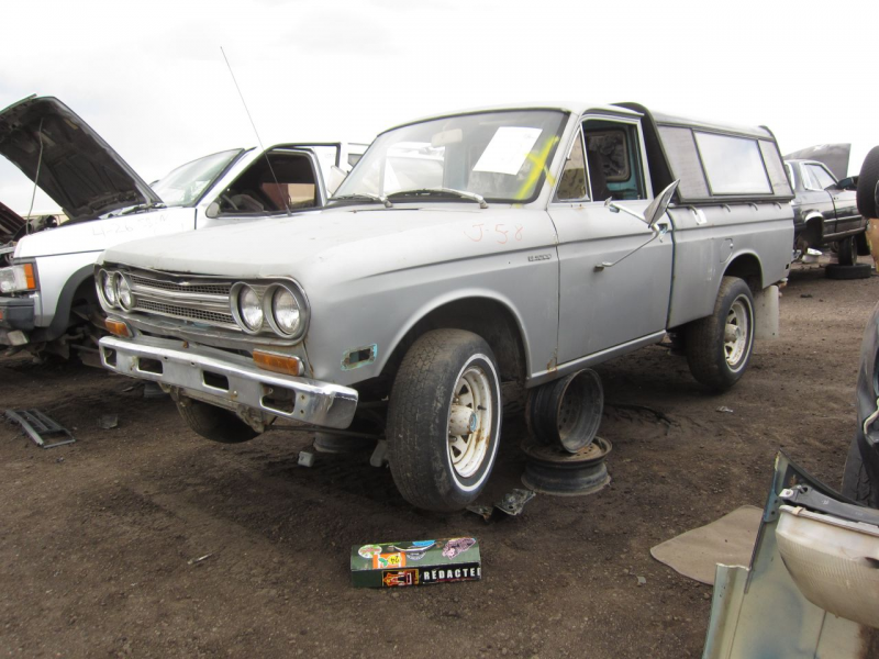 03 - 1972 Datsun 620 Pickup Down On the Junkyard - Picture courtesy of ...