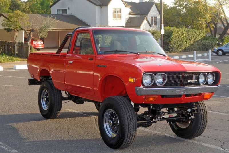 HNG: 1975 Datsun 620 Pickup Truck w/Buick Small Block V8"This is an ...
