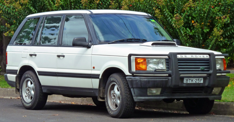 File:1995-1998 Land Rover Range Rover (P38A) 4.6 HSE wagon (2011-04-02 ...