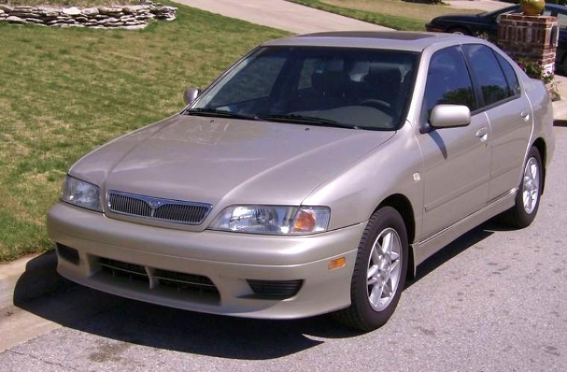Front left Gray 2002 Infiniti G20 Car Picture