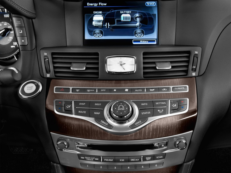 Temperature Controls - 2014 Infiniti Q70h 4-door Sedan RWD Hybrid