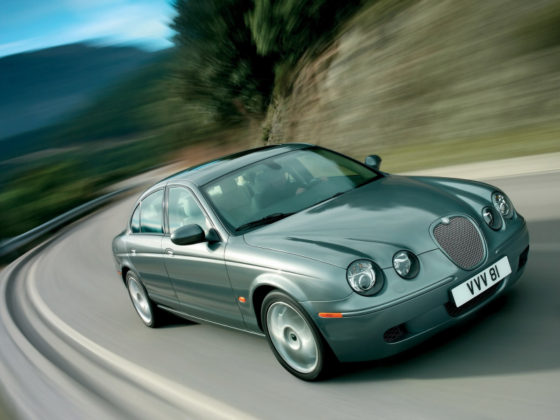 2005 Jaguar S-Type - Speed - Turn - 1600x1200 Wallpaper