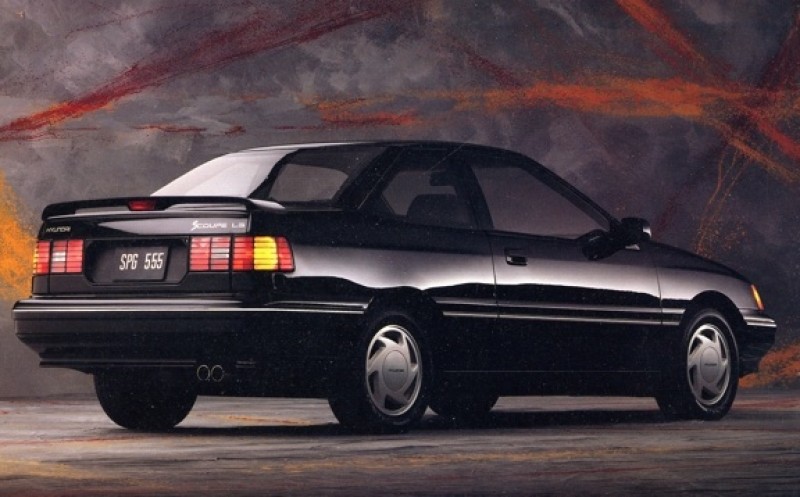 1991 Hyundai Scoupe LS