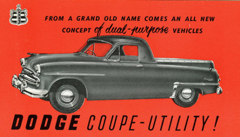 Dodge Coupe Utility