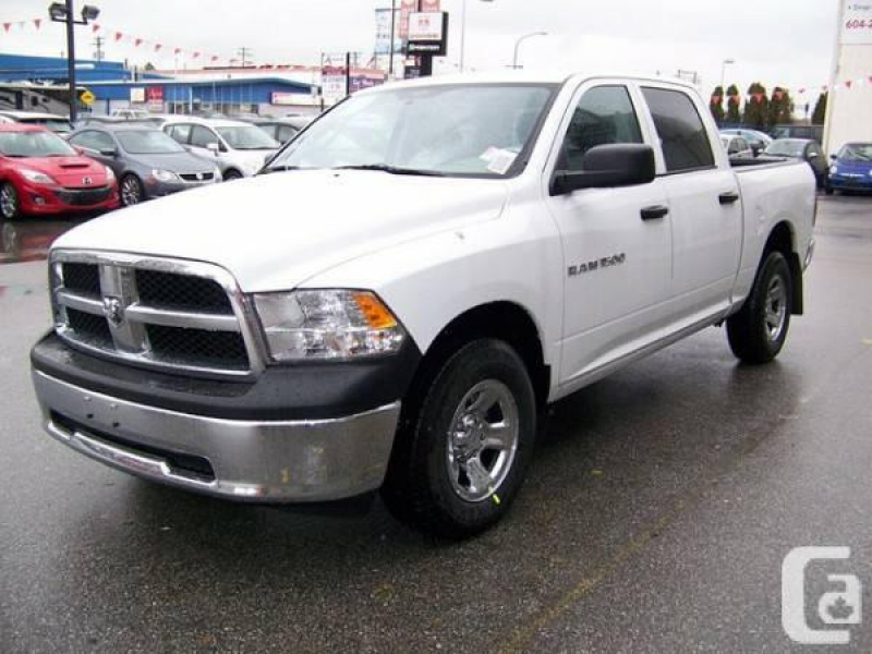 Demo 2012 Dodge Ram 1500 ST Crew Cab 4x4 Save 32% Off MSRP in Nanaimo ...