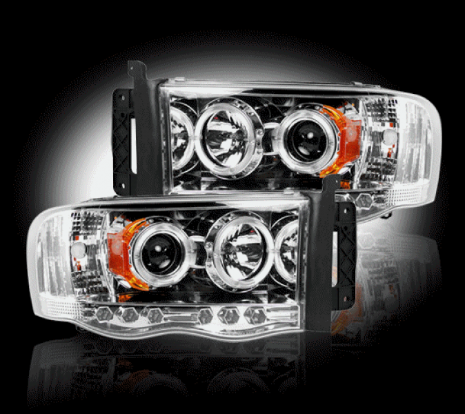 Recon Truck Accessories Projector Headlights - Dodge Ram