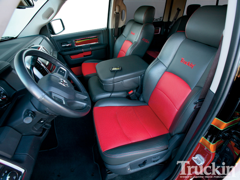 2009 Dodge Ram Katzkin Leather Seat Covers