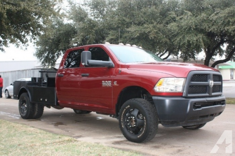 2013 Dodge Ram 3500 4WD CrewCab Flatbed Diesel for sale in Grand ...