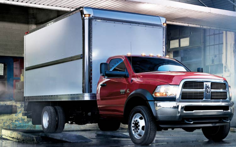 2012 Ram 5500 Chassis Cab Box Truck