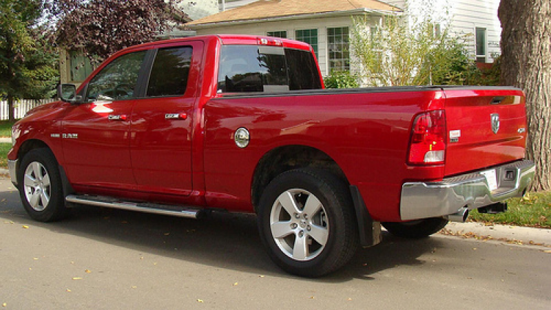 Truck Bed Dimensions for a Dodge Ram Truck