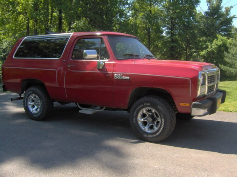 ramminit24 s 1991 dodge ramcharger red 91 dodge ram charger