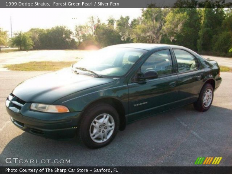 1999 Dodge Stratus in Forest Green Pearl. Click to see large photo.