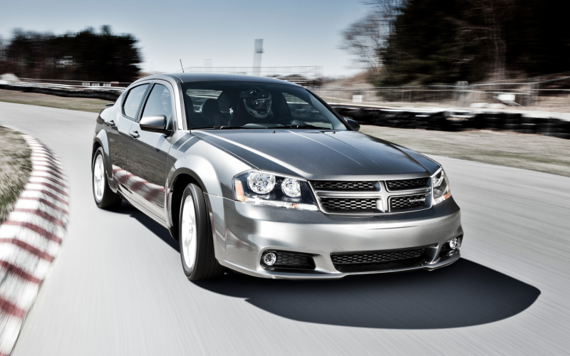 2012 Dodge Avenger R T Three Quarters Front View