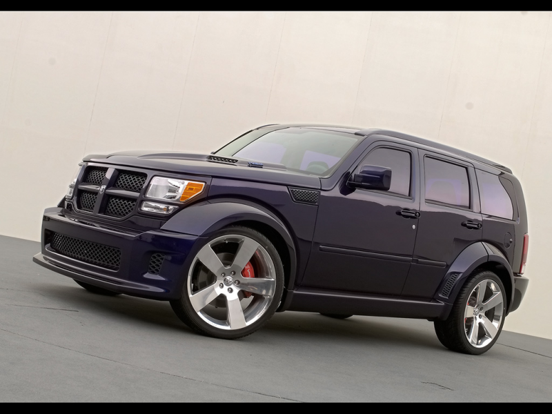 2006 Dodge Nitro HEMI Concept - Front And Side - 1024x768 - Wallpaper