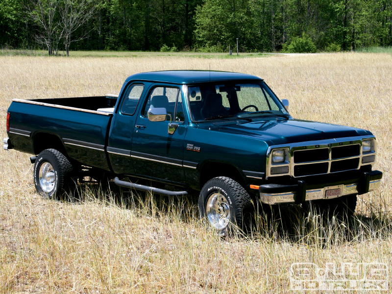 1993 Dodge W250 Right Front Angle