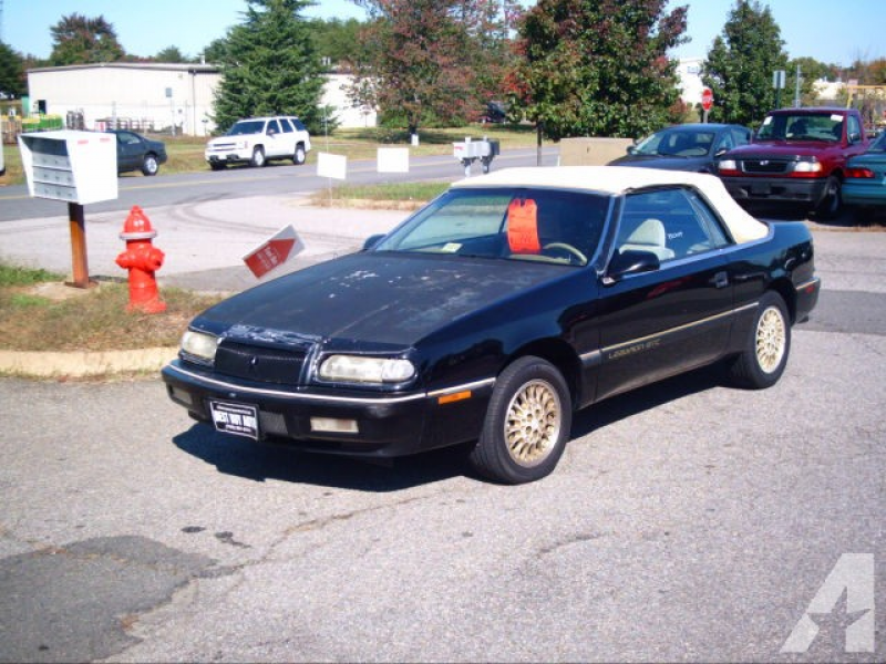 1994 Chrysler LeBaron GTC for sale in Fredericksburg, Virginia