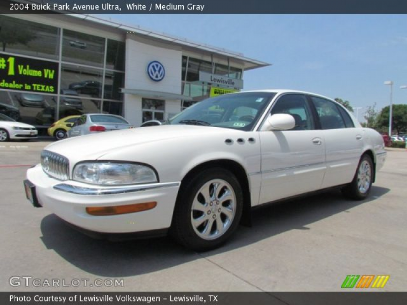 2004 Buick Park Avenue Ultra in White. Click to see large photo.