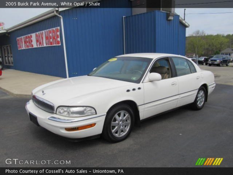 2005 Buick Park Avenue in White Opal. Click to see large photo.