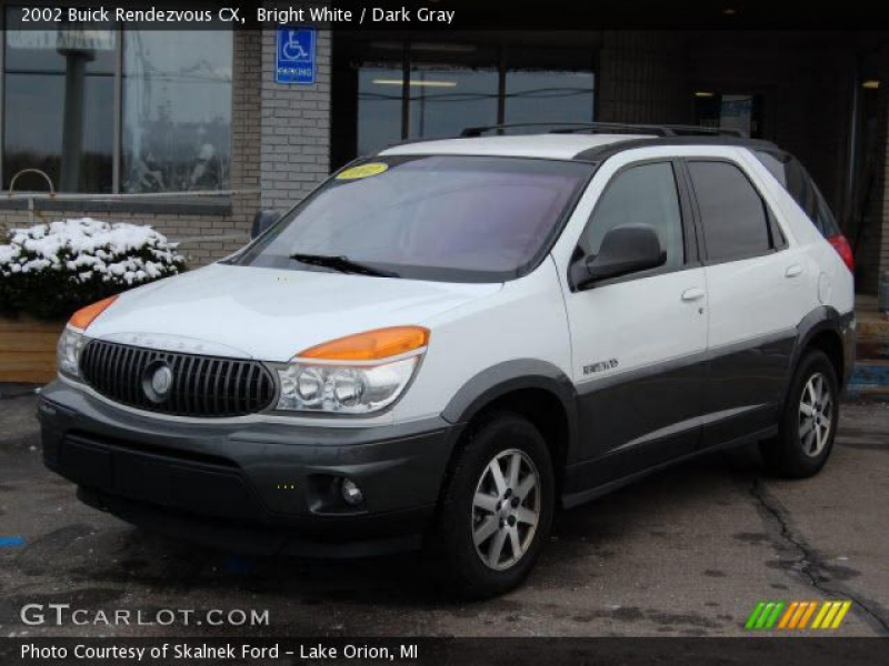 2002 Buick Rendezvous CX in Bright White. Click to see large photo.