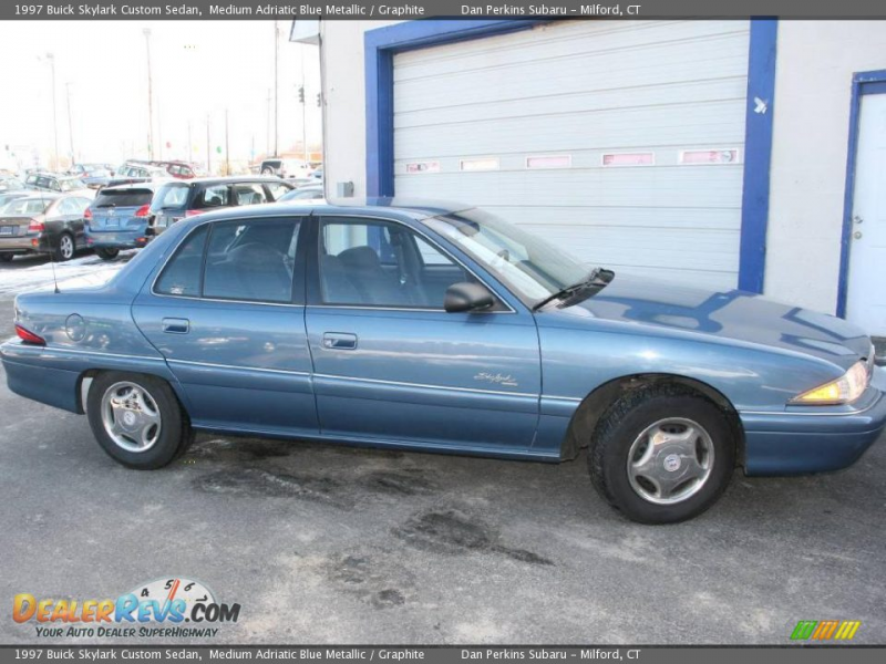 1997 Buick Skylark Custom Sedan Medium Adriatic Blue Metallic ...