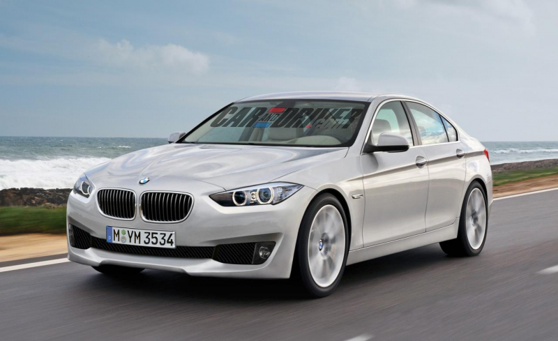 2013 BMW 3-series (artist's renderings)