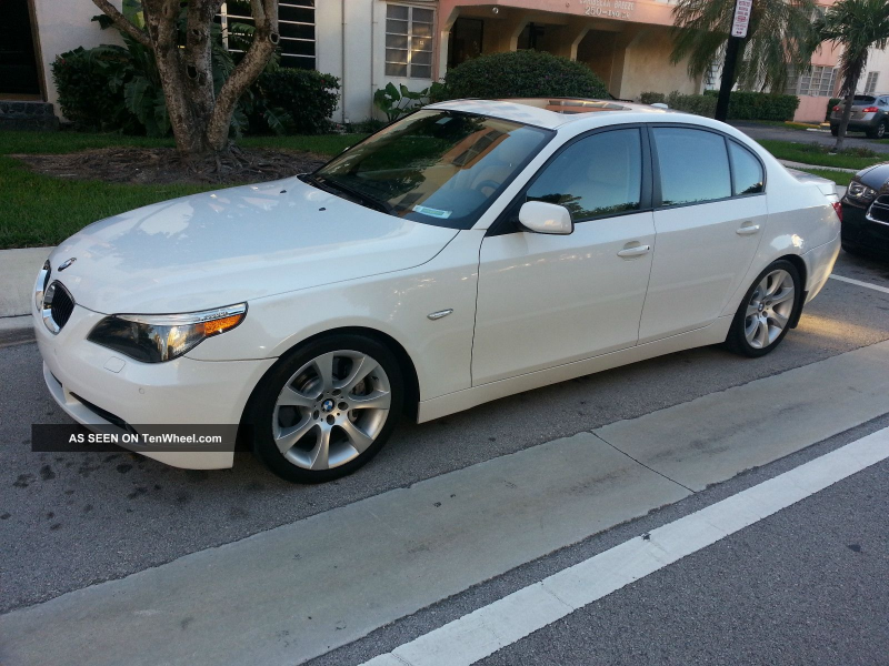 2006 Bmw 5 Series 550i 550 Sport Package No Accident No Smoking Hud ...