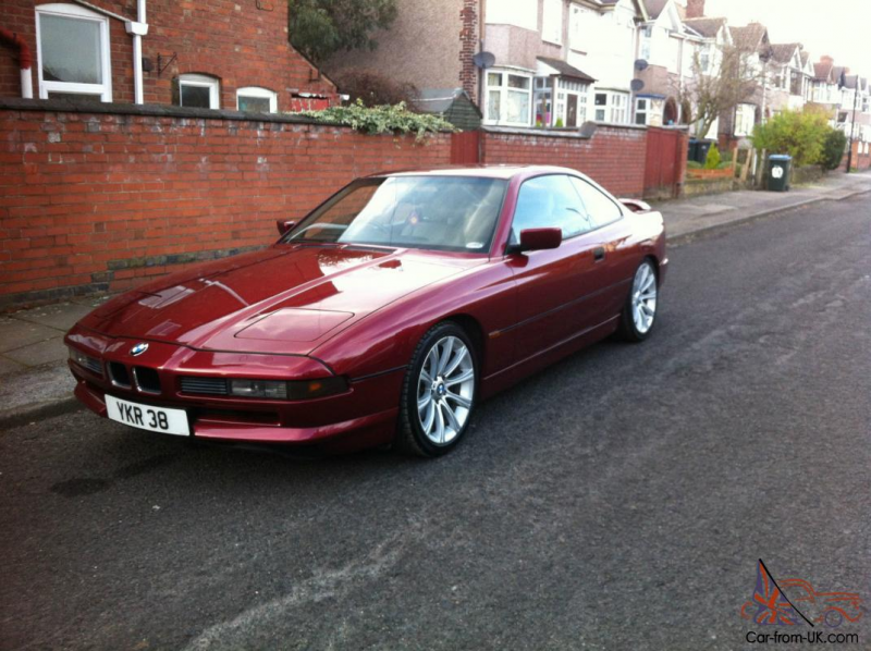1991 BMW 850 I RED MANUAL V12 - GREAT CONDITION - LOOKS TO DIE FOR ...