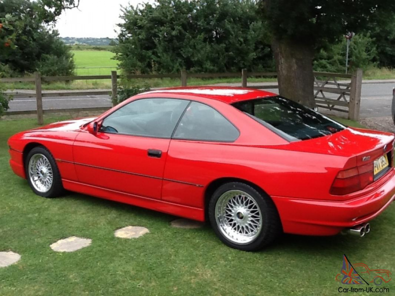 1994 BMW V 12, 850 CI AUTO RED for sale