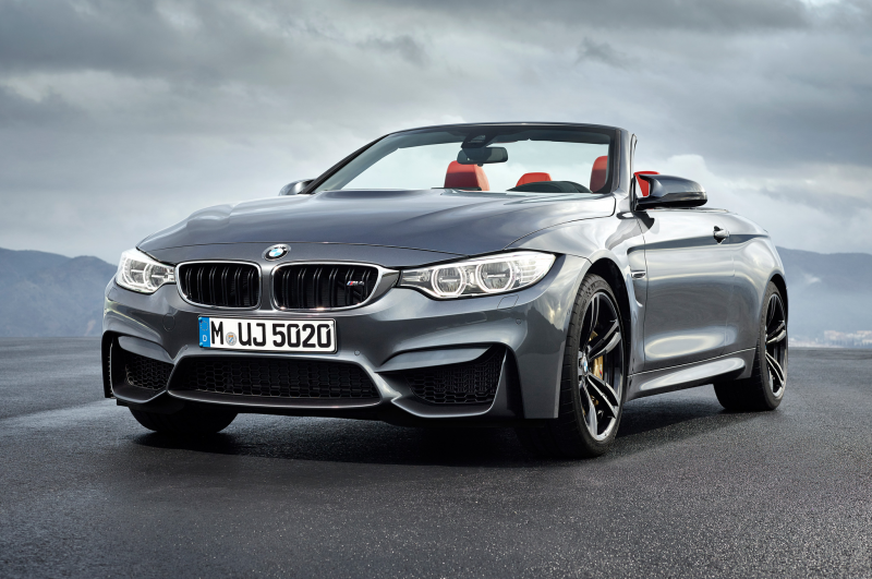 2015 Bmw M4 Convertible Front Seven Eighths View