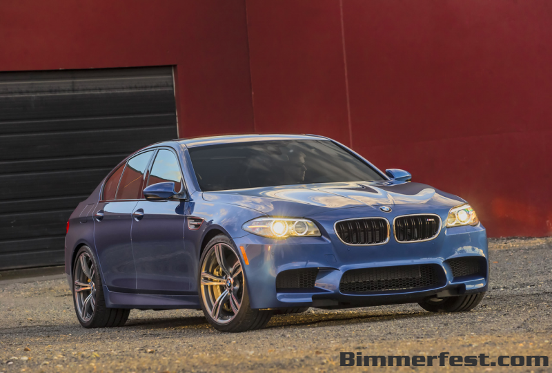 The 2014 BMW M5 with Competition Package