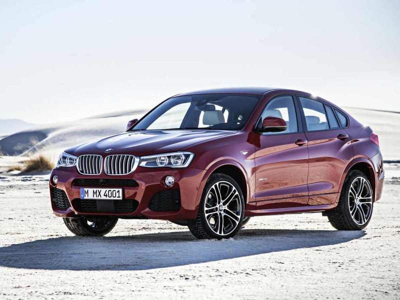 BMW has officially unveiled their new X4 crossover at the Geneva ...