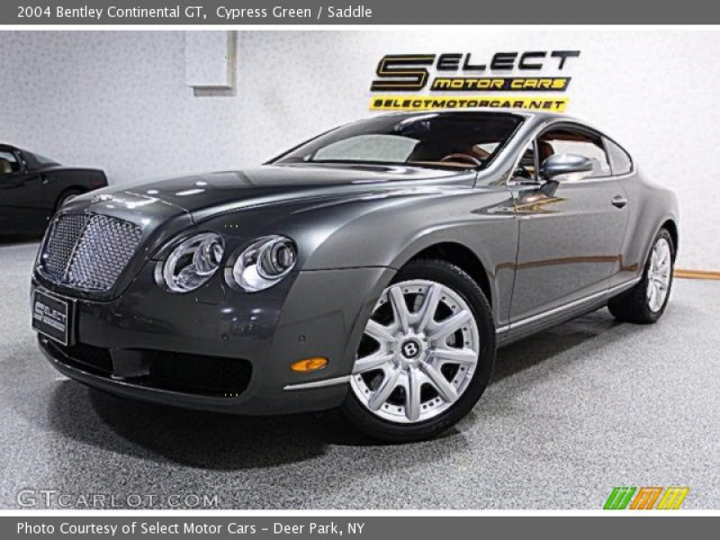 2004 Bentley Continental GT in Cypress Green. Click to see large photo ...