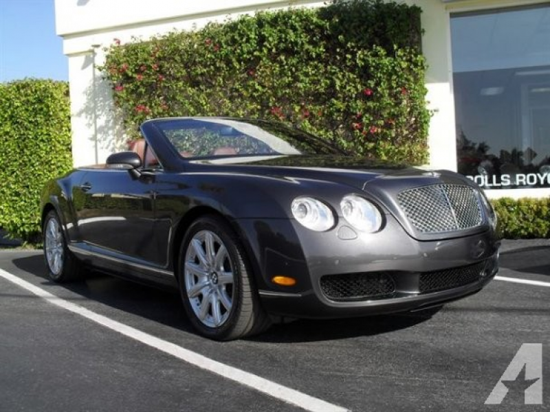 For Sale: 2007 Bentley Continental GTC for sale in West Palm Beach ...