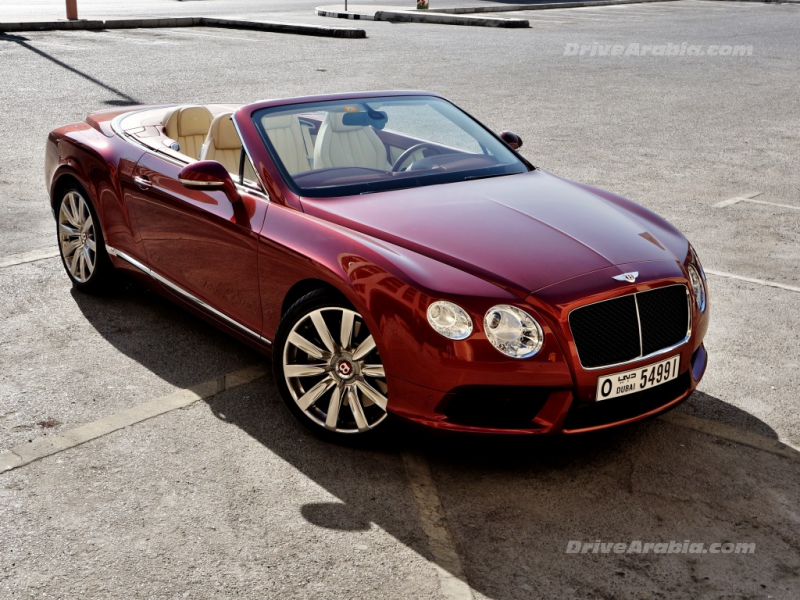 comments to First drive: 2014 Bentley Continental GTC V8 in the UAE