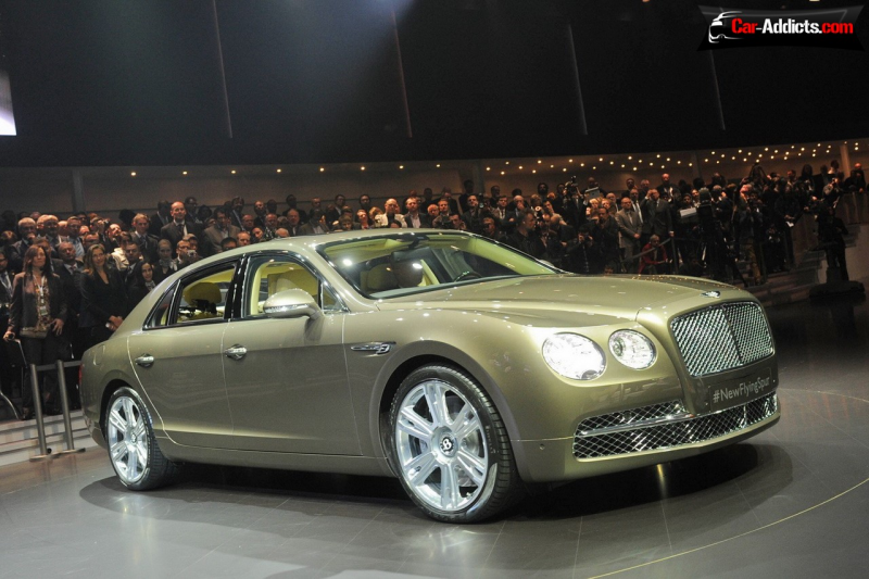 ... Show 2013 Live: 2014 Bentley Continental Flying Spur photo gallery