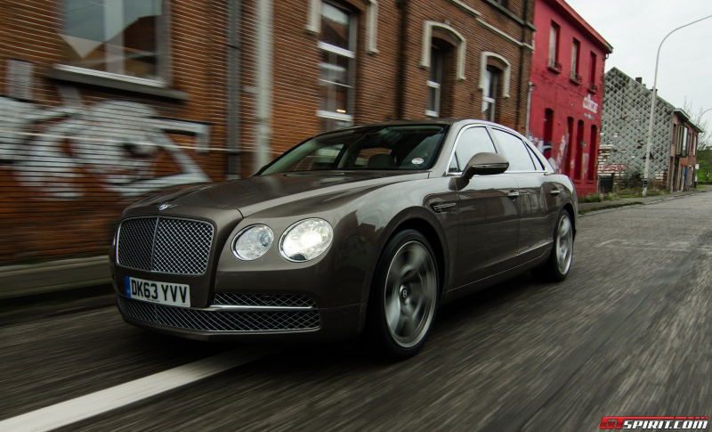 ... got the chance to drive the new bentley flying spur the flying spur