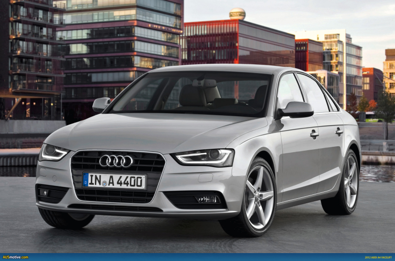 2012 Audi A4 facelift photo gallery