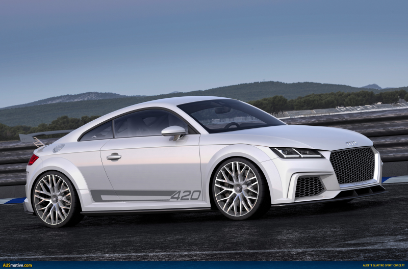 Geneva 2014: Audi TT quattro sport concept