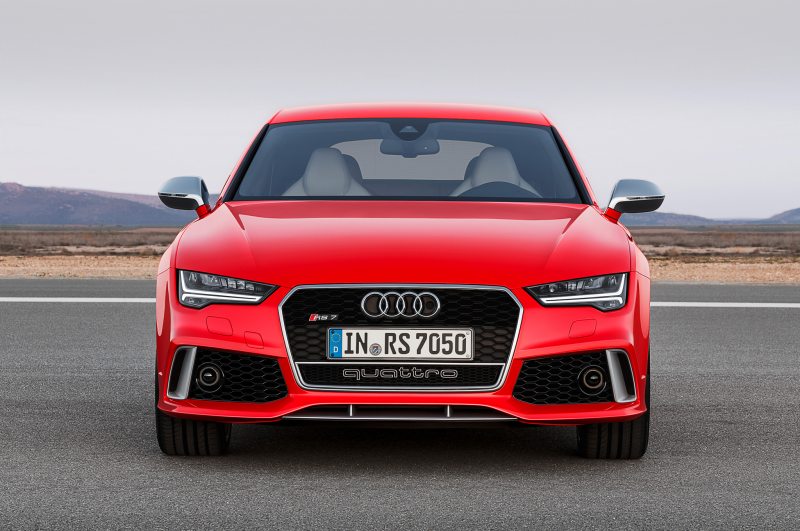 2016 Audi Rs 7 Front View Straight On