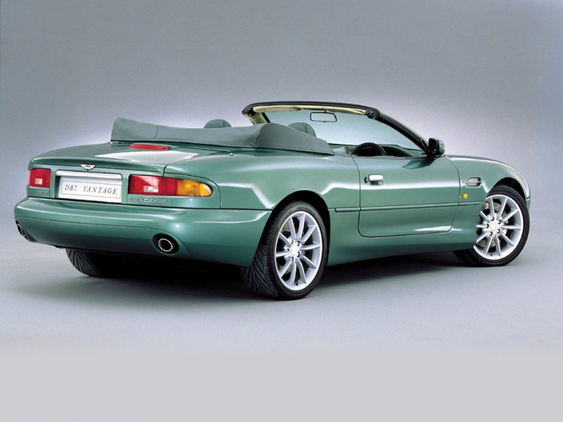 Aston Martin DB7 Vantage Volante UK-spec '1999–2003