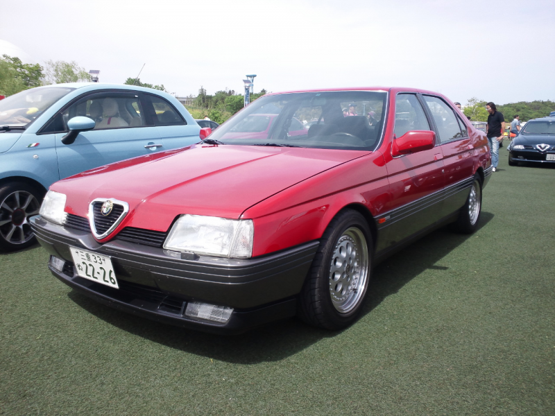 Description Alfa Romeo 164 in Japan.JPG