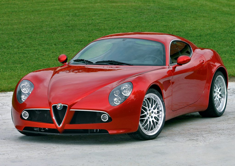 Here it is: the Alfa Romeo 8C Competizione