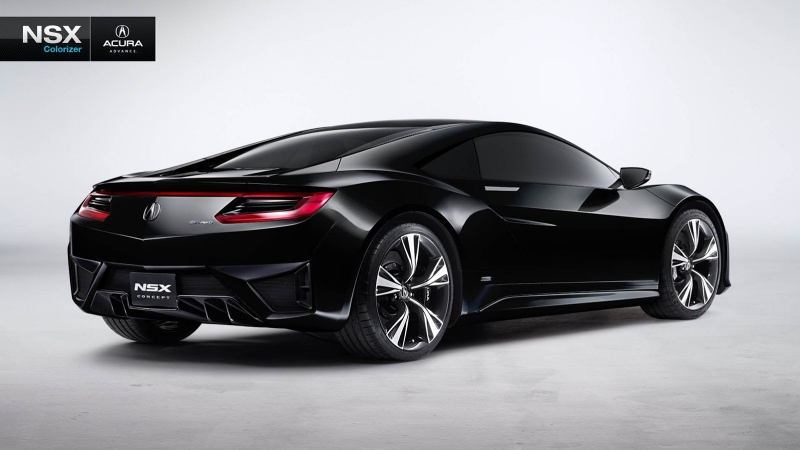 Upcoming 2016 Acura NSX