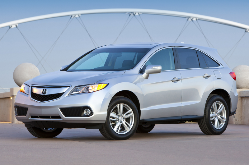 2014 Acura Rdx Front Three Quarters Drivers View