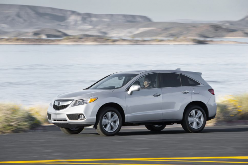 2015 Acura Rdx Side Profile In Motion